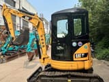 2020 Caterpillar 303 CR mini excavator, side profile view