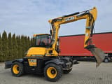 2016 JCB Hydradig 110W wheel excavator, side profile view