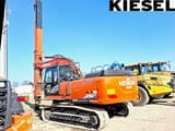 2019 Hitachi Zaxis 210LC crawler excavator, rear three-quarter view