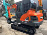 2022 Doosan DX60-9C crawler excavator, side view