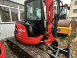 2023 Kubota U55-4 mini excavator, side profile view