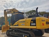 2024 Komatsu PC350 crawler excavator, side view