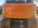 Doosan DX140LC-5 crawler excavator, rear view