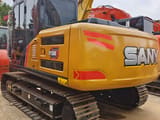 2025 Sany SY135C crawler excavator rear three-quarter view