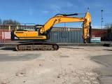 2019 Hyundai HX380L crawler excavator side view
