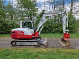 2022 Takeuchi TB290-2 mini excavator, side view