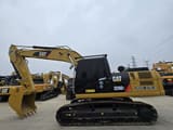 2022 Caterpillar 326D2 crawler excavator, side view