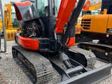 2023 Kubota KX165 mini excavator, rear three-quarter view