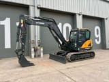 2023 Hyundai HX85A mini excavator, side profile view