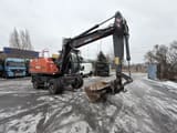 2021 Atlas 190W wheel excavator, side view