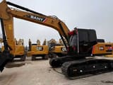 2023 Sany SY215C crawler excavator, side profile view