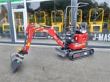 Mole M12 mini excavator, side view