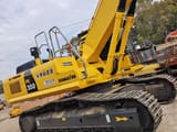 2023 Komatsu PC350 crawler excavator, rear three-quarter view