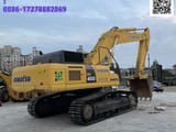 2021 Komatsu PC400 crawler excavator, rear three-quarter view