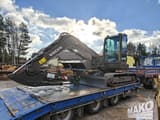 2019 Volvo ECR88D crawler excavator side view