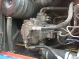 2005 Liebherr R924B crawler excavator engine compartment detail