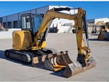 2021 Caterpillar 305E2 crawler excavator, side view