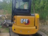 2021 Caterpillar 303.5 mini excavator rear view