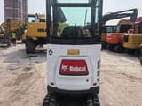 2024 Bobcat E20 mini excavator, rear view