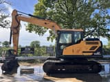 2021 Hyundai HX140LC crawler excavator, side view