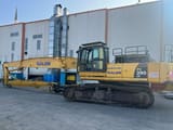 2016 Komatsu PC390 LC crawler excavator, side view