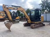 2022 Caterpillar 306E crawler excavator, side view