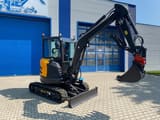 Berger Kraus BK4000KJS mini excavator, three-quarter front view