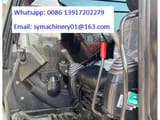 2024 Hitachi ZX70 mini excavator interior view