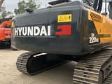 2026 Hyundai HX220HD crawler excavator rear view