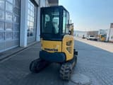 2014 Komatsu PC26MR mini excavator, rear view