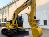 2023 Komatsu PC130 crawler excavator, side view