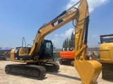 2022 Caterpillar 312D2 crawler excavator, side view