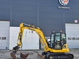 2020 Komatsu PC58MR-5E0 mini excavator, side view