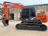 2020 Hitachi Zaxis 120 crawler excavator, side view