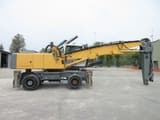 2007 Liebherr A924 material handler side view