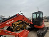 2022 Kubota U55-4 mini excavator, side view