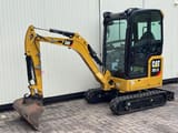 2019 Caterpillar 301.8 NEXTGEN mini excavator, side profile view