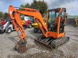 2015 Kubota U27-4 mini excavator, side view