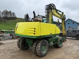 2006 Atlas 1905 wheel excavator, rear three-quarter view