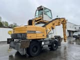 2001 Liebherr A316 LITRONIC material handler, rear three-quarter view