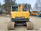 2013 Komatsu PC138US-8 crawler excavator, rear view
