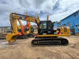 2008 Caterpillar 320D2 crawler excavator, side view