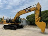 2022 Caterpillar 330D2L crawler excavator, side view