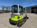 2025 Zoomlion ZE20G mini excavator rear three-quarter view