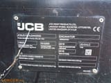2018 JCB JS131LC crawler excavator identification plate