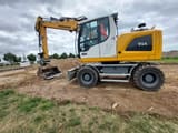 2023 Liebherr A914 Litronic wheel excavator side view
