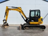 2019 JCB 86C-1 mini excavator, side view
