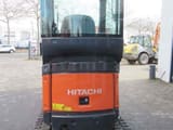 2015 Hitachi ZX17U mini excavator, rear view