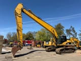 2006 Caterpillar 325D crawler excavator, side profile view