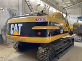 2008 Caterpillar 320B crawler excavator rear view